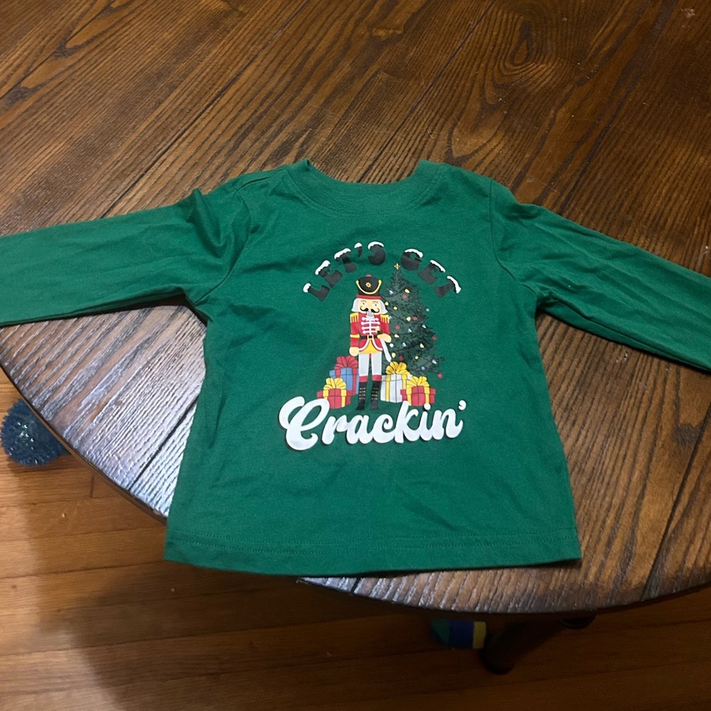 Dark green 12 month long sleeve shirt